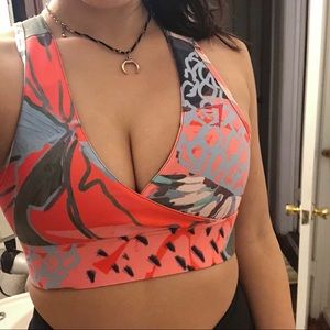 SOLD ON MERC - NikkiB pineapple bra